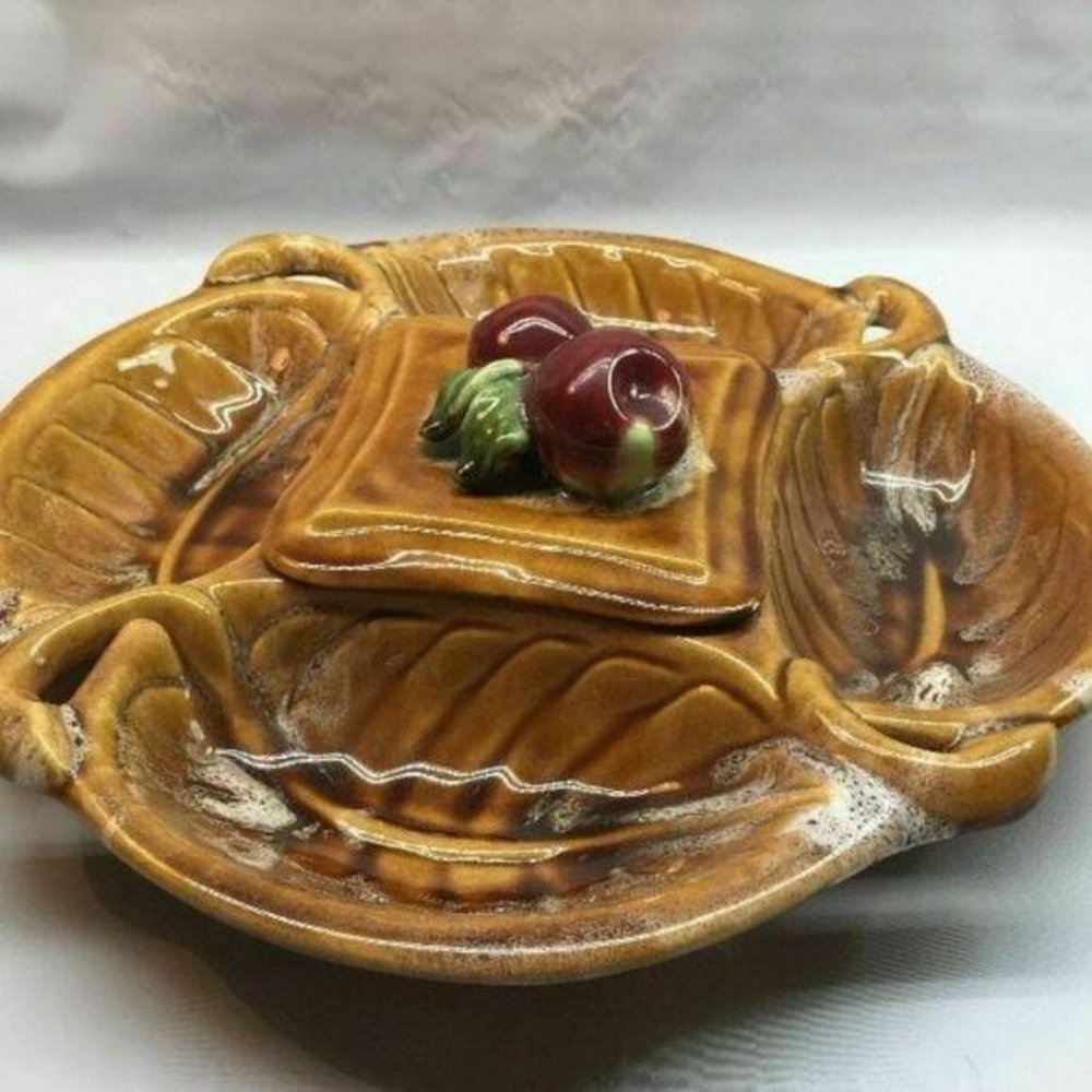 Wade California Pottery vtg party tray platter‎